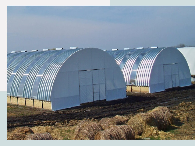 Сельскохозяйственные здания в Куйбышеве