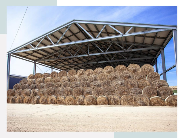 Строительство сенохранилищ в Куйбышев от 622 руб.