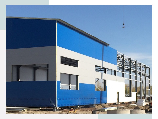 Монтаж ангаров в Куйбышеве от 622 руб. - СтальСтрой-Кбш