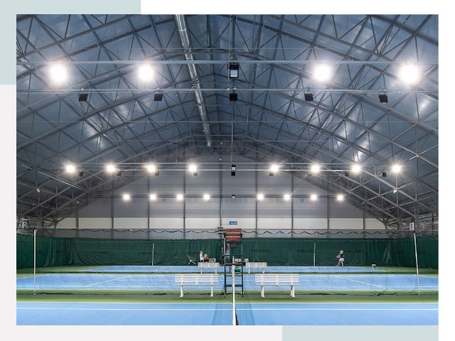 Строительство теннисных кортов в Куйбышев от 622 руб.