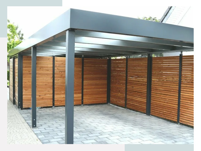 Навесы для парковки в Куйбышеве