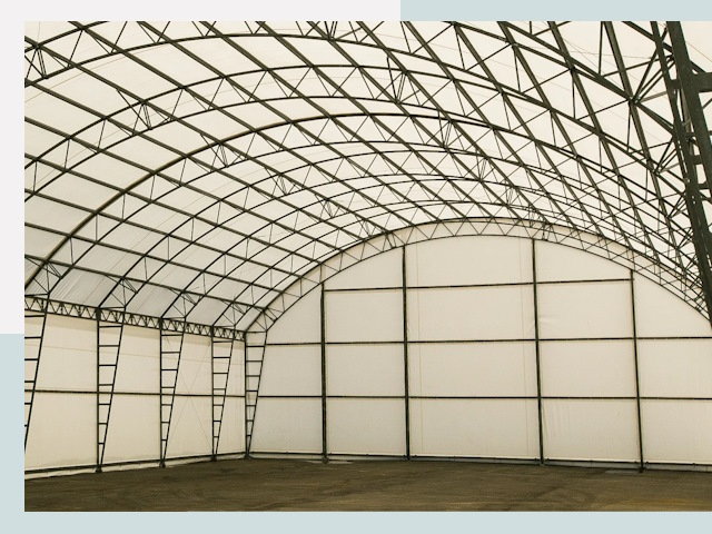 Арочные ангары от 622 руб. в Куйбышев и Новосибирская область