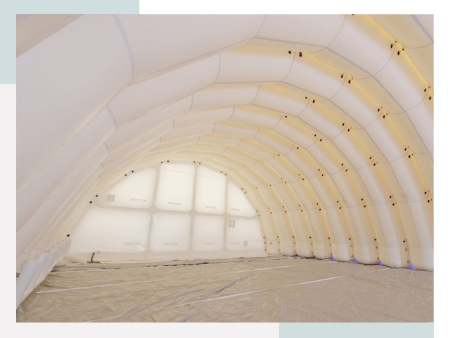 Пневмокаркасные ангары в Куйбышеве