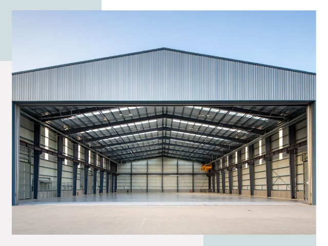 Большие ангары в Куйбышеве