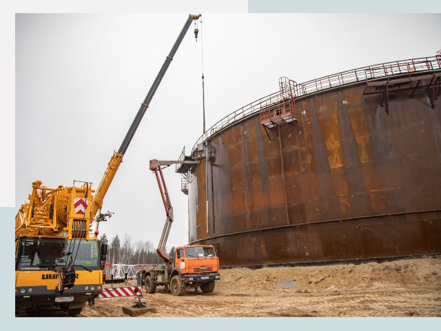 Монтаж резервуаров в Куйбышеве от 622 руб. за м³