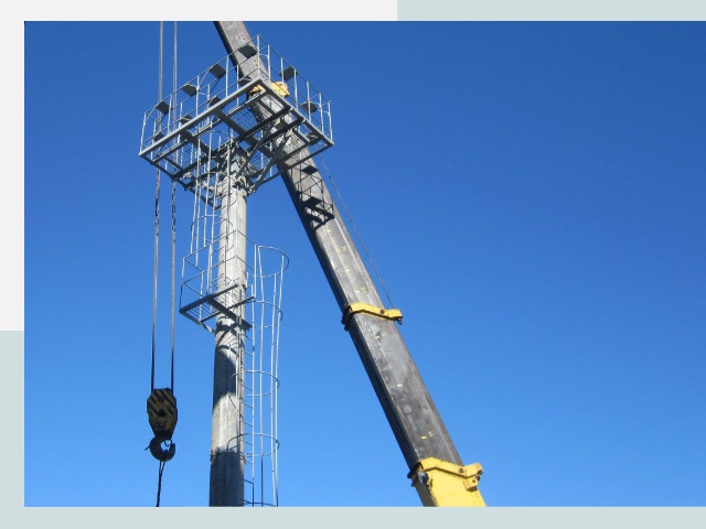 Монтаж осветительных мачт в Куйбышев от 622 руб.