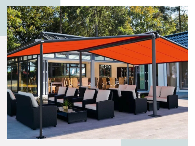 Навесы для кафе и ресторанов в Куйбышеве