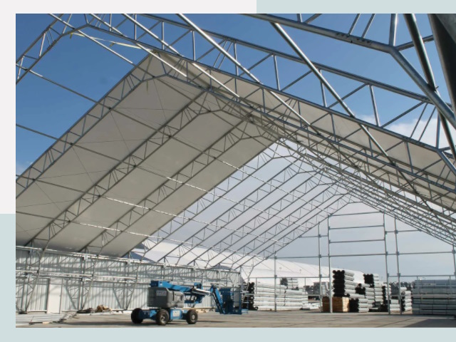 Каркасно-тентовые сооружения от СтальСтрой-Кбш по цене 622 руб.